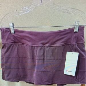 Lululemon Size 8 Pace Rival dusty Purple skort